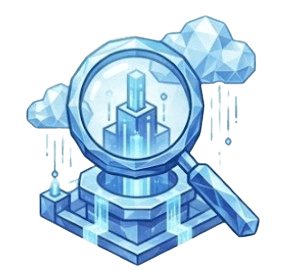 搜尋介面示意圖,展示語意搜尋結果